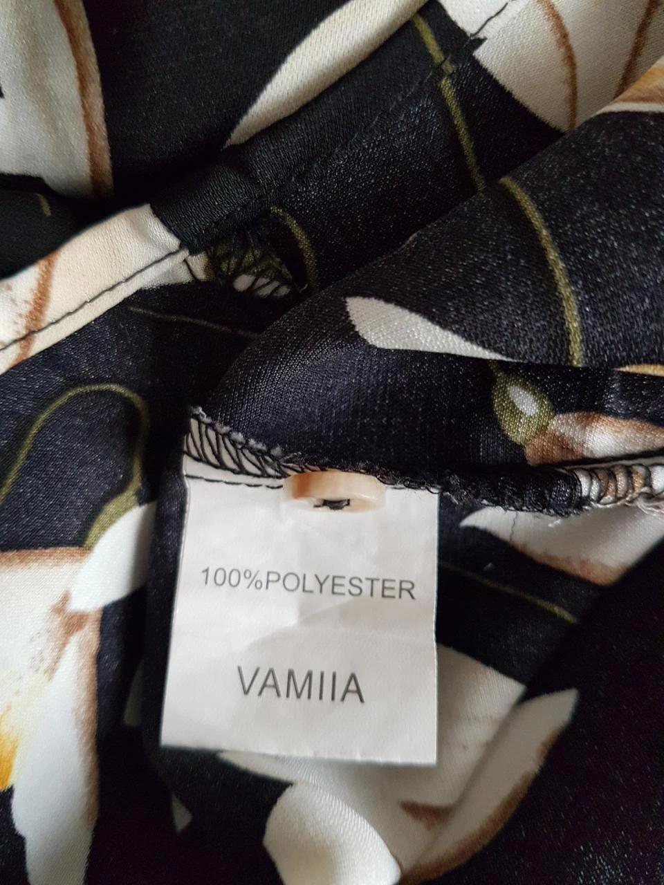 🖤Sublime Vloeiende Bloes met Bloemenprint ZWART VAMIILA Maat 42 - Chic & Boheems🌷 – photo 6